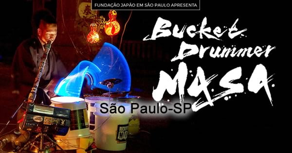 Espetáculo Bucket Drummer MASA - 20/01/2019 - São Paulo-SP