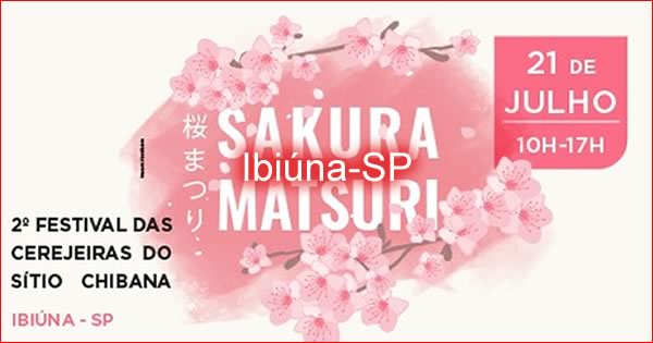 2º Festival das Cerejeiras do Sítio Chibana - 21/07/2019 - Ibiúna-SP