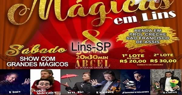 Festival de Mágicas em Lins - 08/06/2019 - Lins-SP