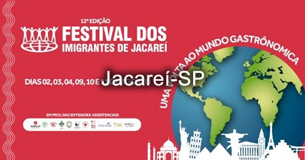 12º Festival dos Imigrantes de Jacareí 2019 - Jacareí-SP
