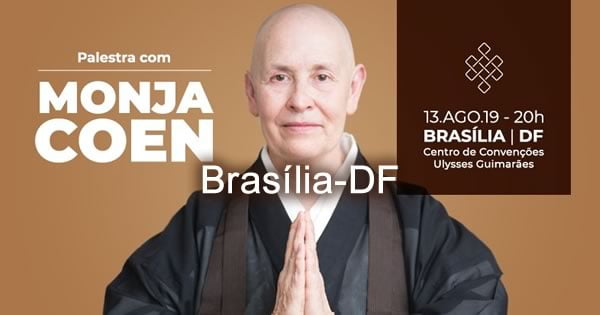 Palestra com Monja Coen - 13/08/2019 - Brasília-DF