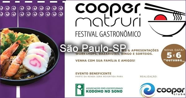 41º Cooper Matsuri 2019 - Coopercotia Clube - São Paulo-SP