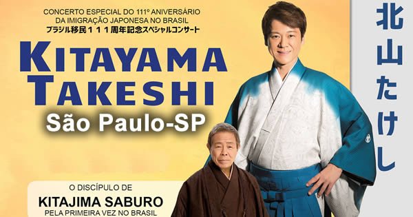 Show Kitayama Takeshi - 06/10/2019 - São Paulo-SP