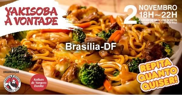 Yakisoba à vontade 02/11/2019 - Associação Vargem Bonita - Brasília-DF