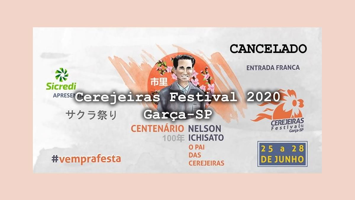 34ª Cerejeiras Festival 2020 - Garça-SP