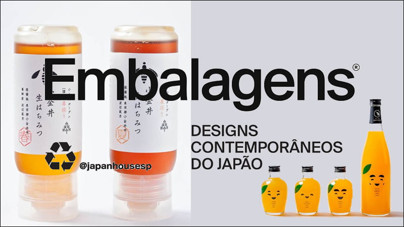 Embalagens: Designs Contemporâneos do Japão - São Paulo-SP