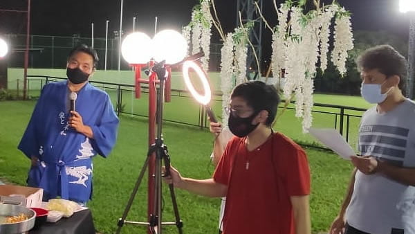 Sukiyaki em casa da ANBG foi um sucesso - bastidores