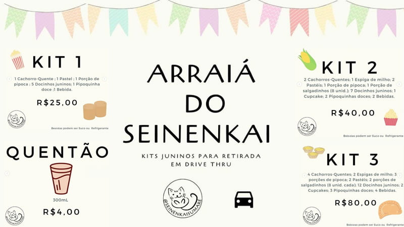 Arraia do Seinenkai Nipo Sumaré - 17/07/2021 - Sumaré-SP - Retirada