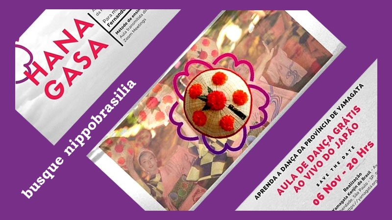 Intercâmbio Online Experiência de Festivais de Yamagata: Hanagasa-odori - 06/11/2021 - Online