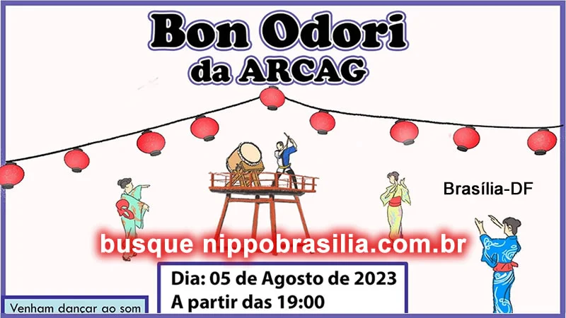 Bon Odori ARCAG 05/08/2023 - Brazlândia - Brasília-DF