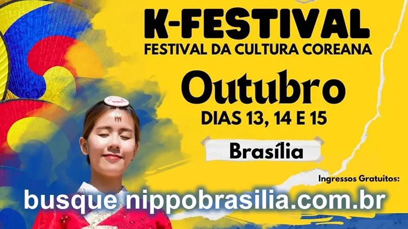 K-Festival: Festival da Cultura Coreana 2023 - Brasília-DF
