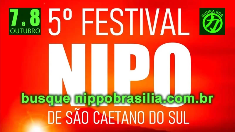 5º Festival Nipo-Brasileiro 2023 de São Caetano do Sul-SP