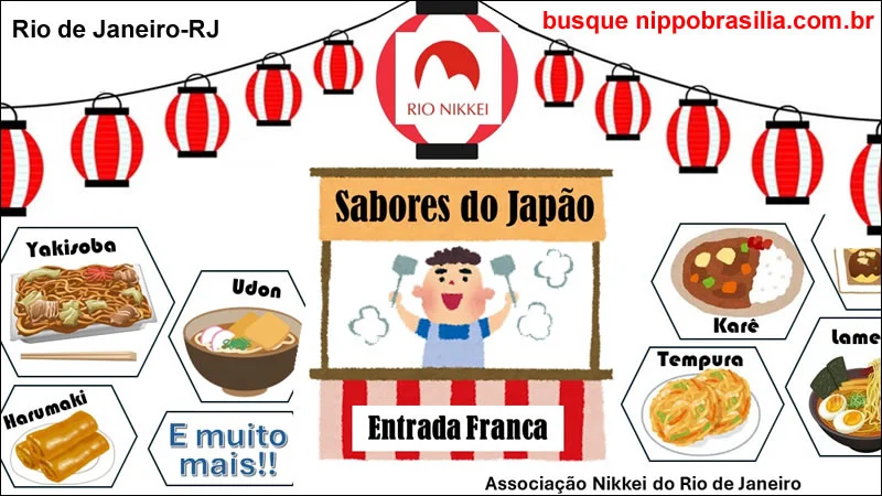 Sabores do Japão 2024 - NikkeiRJ - 09/03/2024 - Rio de Janeiro-RJ