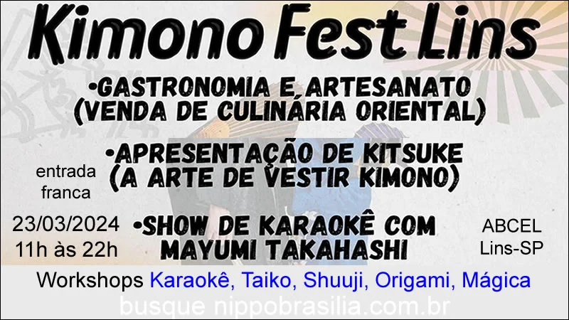 Kimono Fest Lins 23/03/2024 - Lins-SP