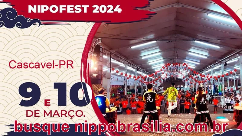 VI Nipofest Mostra Cultural do Japão 2024 - Cascavel-PR