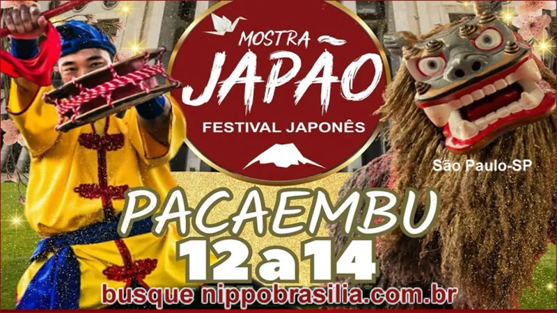 18ª Mostra Japão Festival Japonês 2024 Pacaembu - São Paulo-SP