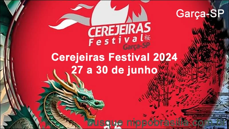 Cerejeiras Festival 2024 - Garça-SP