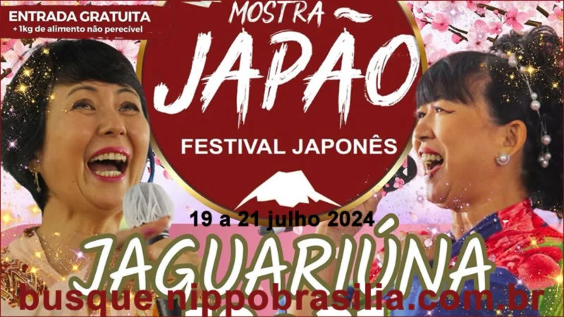 21ª Mostra Japão Festival Japonês 2024 - Jaguariúna-SP