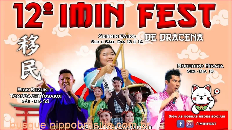 12º Imin Fest 2024 - Dracena-SP