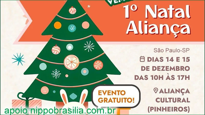 1º Feira de Natal Aliança 2024 - São Paulo-SP