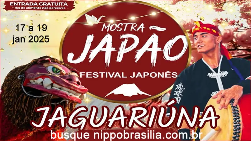 28ª Mostra Japão Festival Japonês 2025 - Jaguariúna-SP