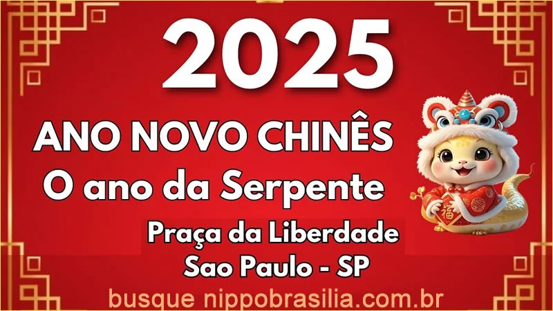 Festa do Ano Novo Chinês na Liberdade 2025 - São Paulo-SP