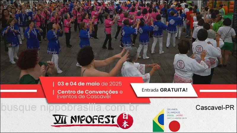 7º Nipofest Mostra Cultural do Japão 2025 - Cascavel-PR