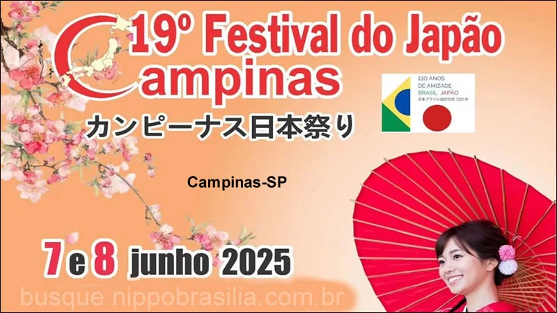 19º Festival de Japão de Campinas 2025 - ICNB - Campinas-SP