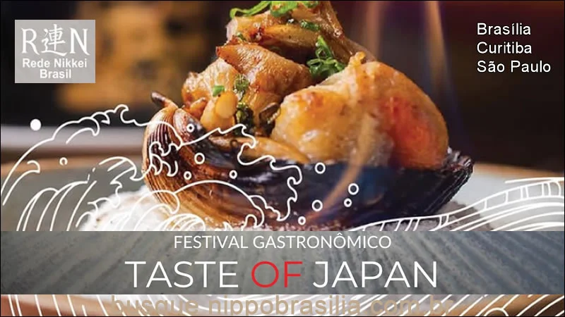 Festival Gastronômico Taste of Japan 2025 - Brasília | Curitiba | São Paulo