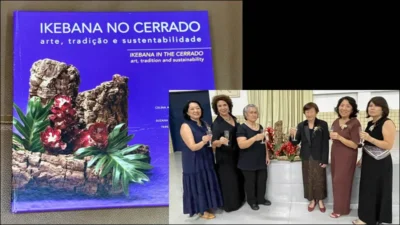 Lançamento do livro "Ikebana no cerrado: arte, tradição e sustentabilidade”