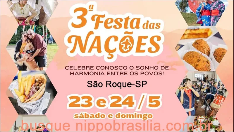 3ª Festa das Nações 2026 - São Roque-SP