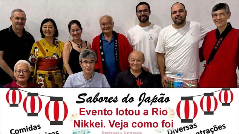 Sabores do Japão lotou a Rio Nikkei - Rio de Janeiro-RJ